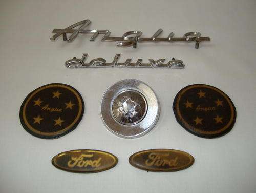 VINTAGE FORD ANGLIA DELUXE 105E (1962-1968) BADGES