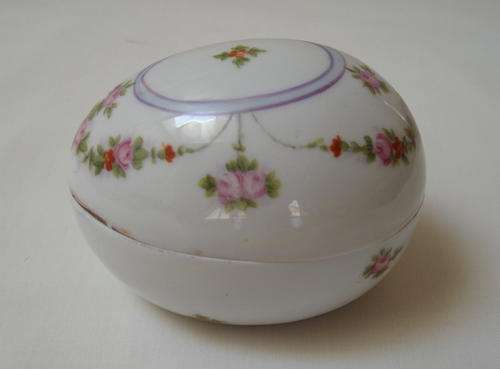 ANTIQUE HORNBERG TRINKET BOX c1890