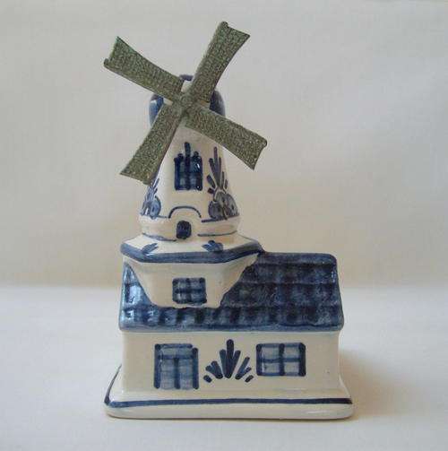 DELFT BLUE WINDMILL ORNAMENT