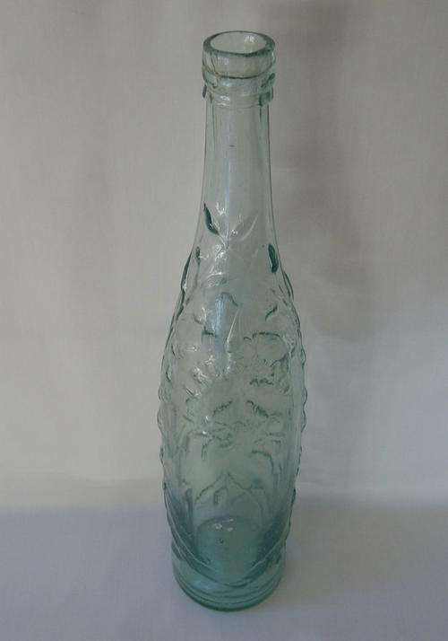 ANTIQUE L ROSE & CO LIME CORDIAL BOTTLE