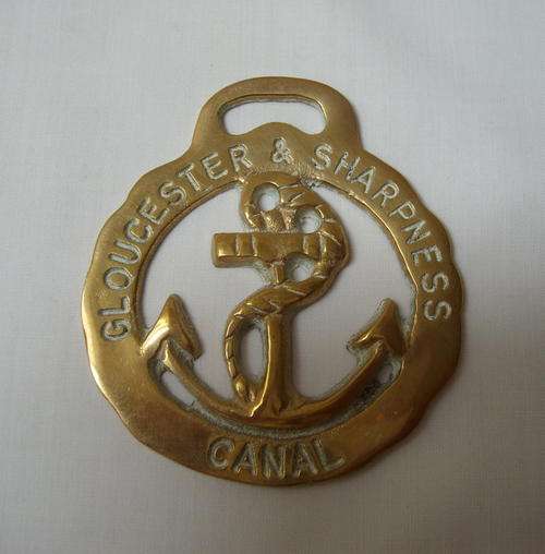 HORSE BRASS ~ GLOUCESTER & SHARPNESS CANAL