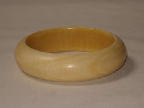 VINTAGE PRE-CITES KRUGER PARK IVORY BANGLE c1970's