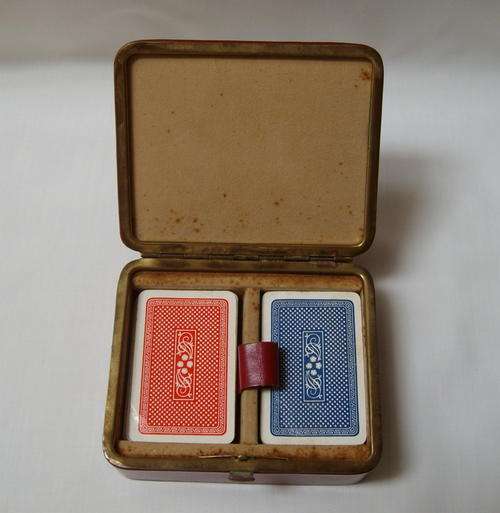 VINTAGE GERMAN PATIENCE PLAYING CARDS BOXED SET