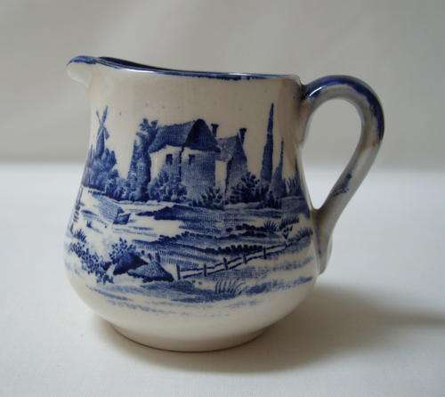 ANTIQUE ROYAL DOULTON 'NORFOLK' CREAMER c1912 ~ Damaged!!!