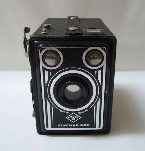 VINTAGE AGFA SYNCHRO BOX CAMERA c1951-1957