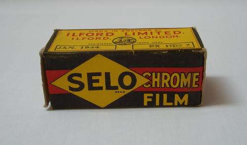 VINTAGE WWII SELO CHROME FILM c1944