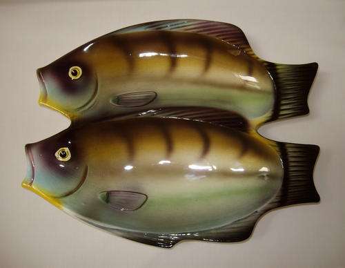 VINTAGE JAPANESE MUKOZUKE FISH DISH c1950's