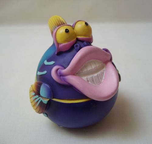 WHIMSICAL FISH TRINKET BOX
