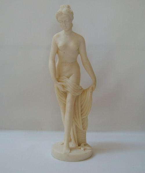 VINTAGE P.A.T. CLASSICAL GREEK MAIDEN STATUETTE