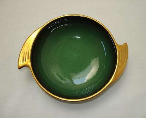 VINTAGE CARLTON WARE 'VERT ROYALE' SNACK DISH