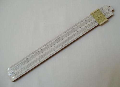 VINTAGE 'UNIQUE' LOG LOG SLIDE RULE