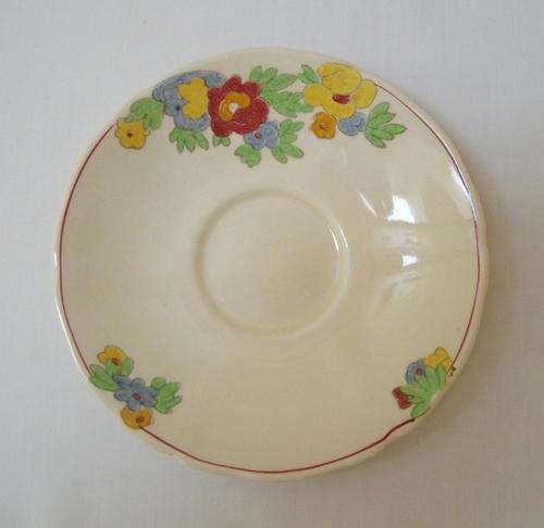 ART DECO ROYAL DOULTON 'MINDEN' 14.5cm SAUCER c1933