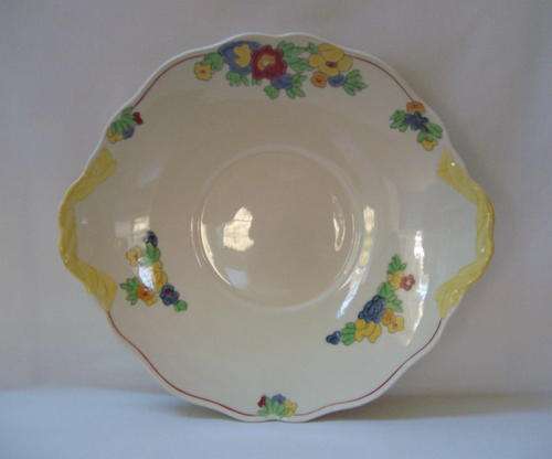 ART DECO ROYAL DOULTON 'MINDEN' 23cm CAKE PLATE c1933
