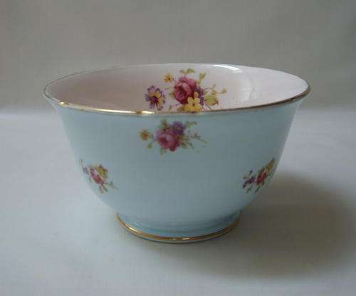 VINTAGE FOLEY BONE CHINA SUGAR BOWL c1948-1963