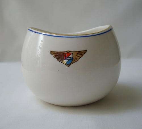 VINTAGE CONTINENTAL CHINA 'JURGENS CARAVANS' SUGAR BOWL