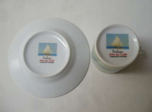 JUAN PLUTARCO ANDÚJAR ARTE DE CAFÉ LIMITED COLLECTION 4pc DEMITASSE ESPRESSO COFFEE SET