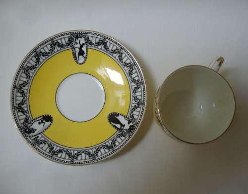VINTAGE ART DECO E BRAIN & Co FOLEY CHINA 'SILHOUETTE' TRIO c1930s ~ (1 of 5 Available)
