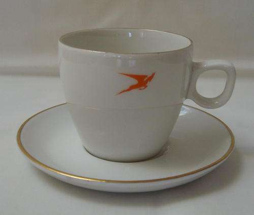 VINTAGE SAA~SAL SET OF THREE FINE CHINA DEMITASSE DUO'S