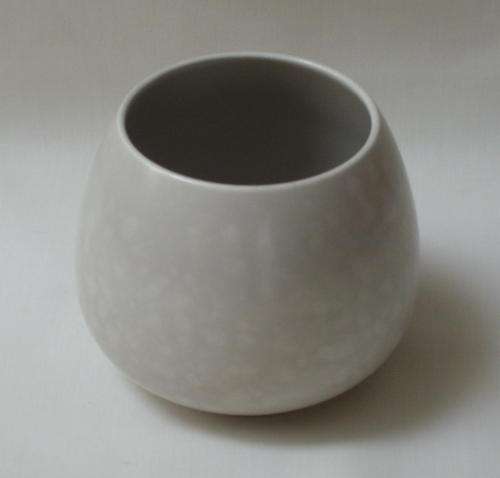POOLE POTTERY TWINTONE VASE c1950's