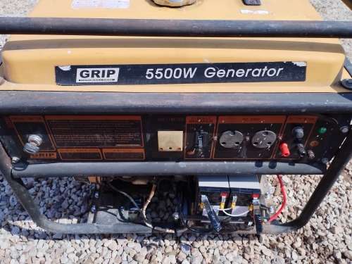 Generator Petrol 5.5KW (5500W) with Electric-Start and Automatic Voltage Regulator