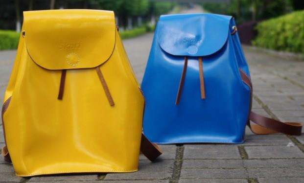 Weekend is bright backpack - Genuine Leather
