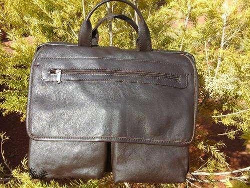Genuine leather male laptop Bag - Genuine Leather 38cm x 28 cm x 12cm