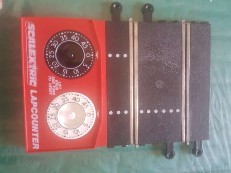 Scalextric lap counter