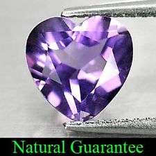 AMETHYST HEART CUT 4 X 4 mm