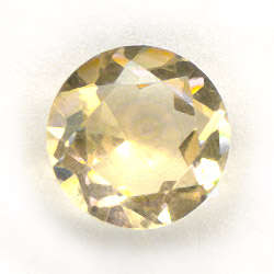 CITRINE ROUND CUT 6 mm