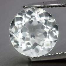 WHITE TOPAZ ROUND CUT 6 mm