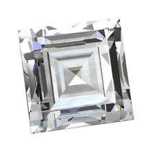 NATURAL WHITE TOPAZ - SQUARE 4 mm