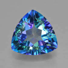 NATURAL BLUE TOPAZ - TRILLION 6 mm
