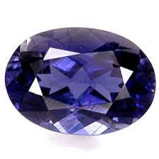 NATURAL IOLITE - OVAL 7 x 5 mm
