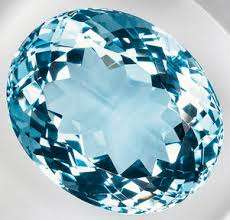 NATURAL AQUAMARINE - OVAL 6 x 4 mm