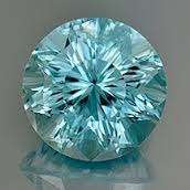 NATURAL AQUAMARINE - ROUND 4 mm