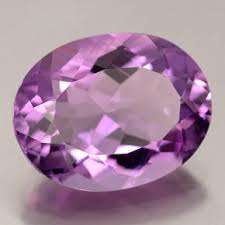 NATURAL AMETHYST - OVAL 10 x 8 mm