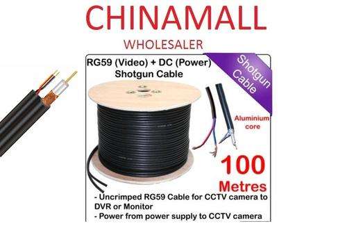 RG 59CCTV CABLE 100 METERS