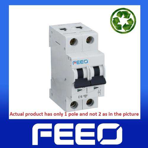 DC Circuit Breaker 20A 1 Pole