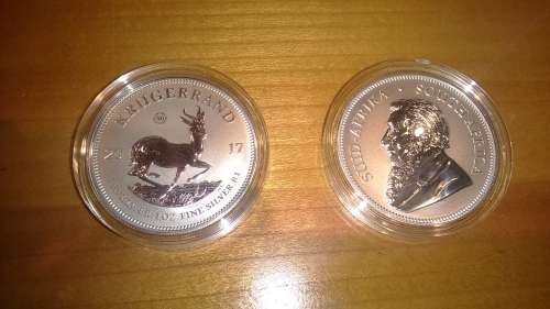 2017 Silver Krugerrand Premium Uncirculated