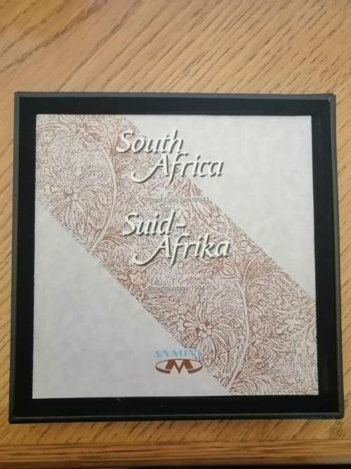 1994 SA Presidential Inaugaration R5 Graded PF67 Ultra Cameo plus 1994 Proof SA Coin Set
