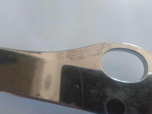 Victorinox Swiss Army Hunter XT Grip- Lock Blade with a leather pouch