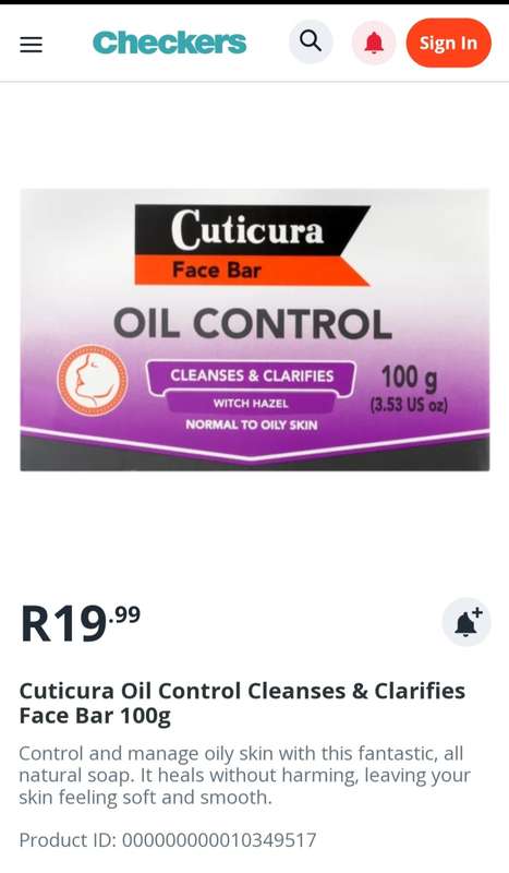 `CUTICURA` FACE BAR SOAP 100gm - THE FORGOTTEN TRUSTED ORIGINAL RSA FACE BAR.