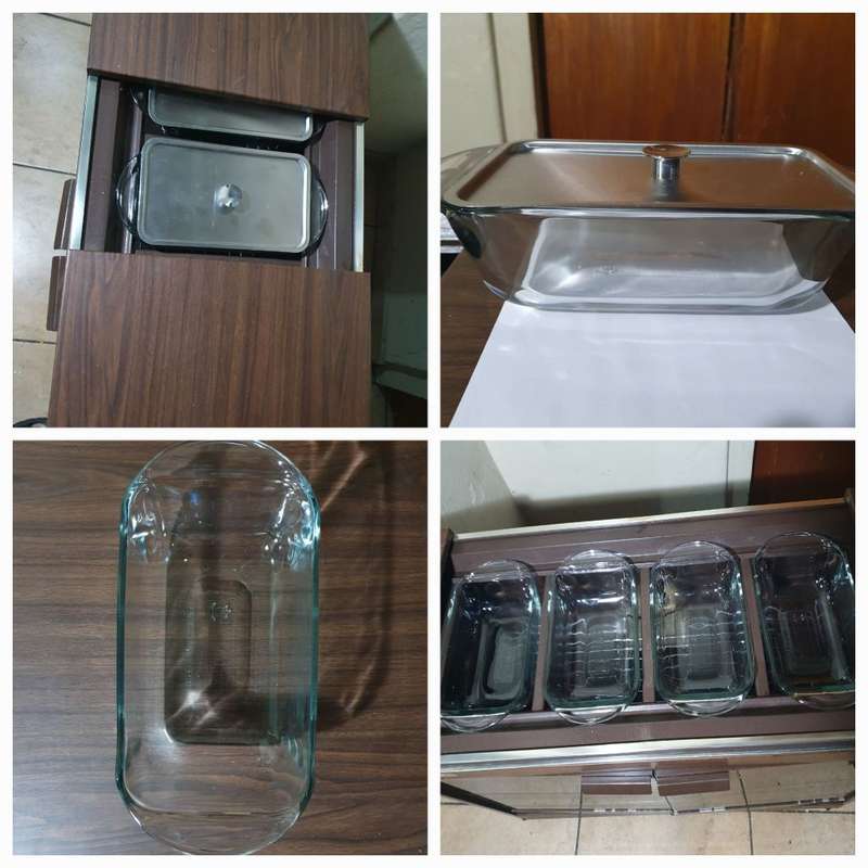 EKCO HOSTESS BY STEELCRAFT FOOD WARMER TROLLEY - COMPLETE SET DEMO STOCK.