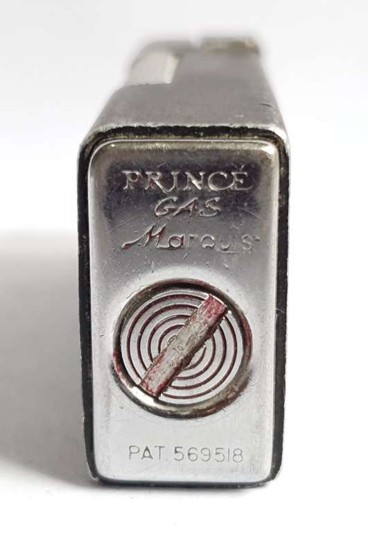 VINTAGE `PRINCE - MARQUIS` SIGNATURE ELECTRONIC GAS LIGHTER.