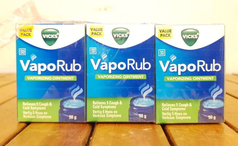 Vicks Vapo Rub 50gm VAPORIZING OINTMENT CLEARANCE SALE @ 50% OFF -