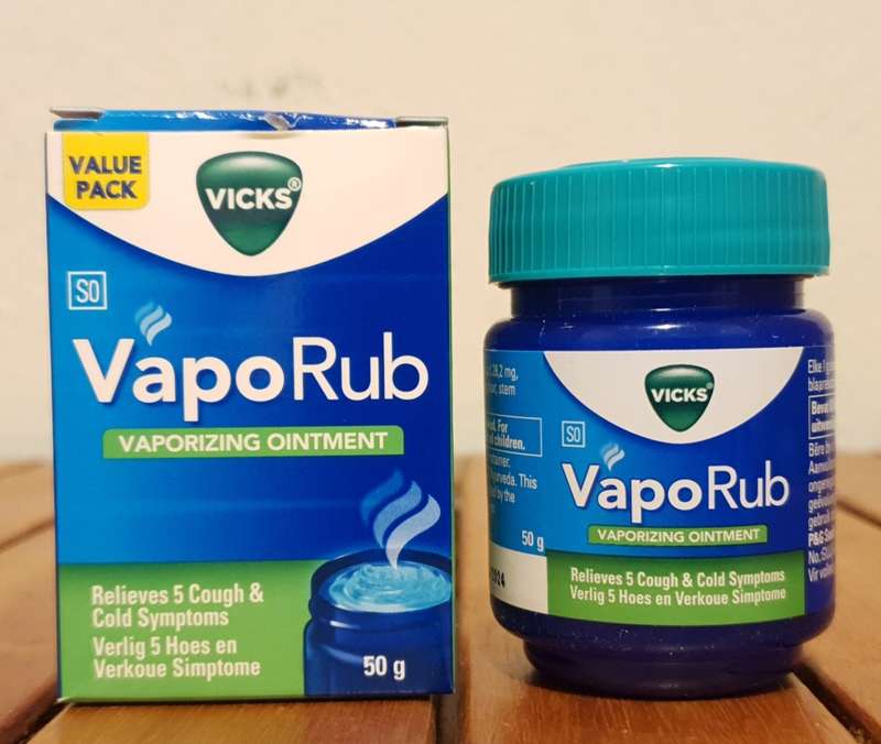 Vicks Vapo Rub 50gm VAPORIZING OINTMENT CLEARANCE SALE @ 50% OFF -