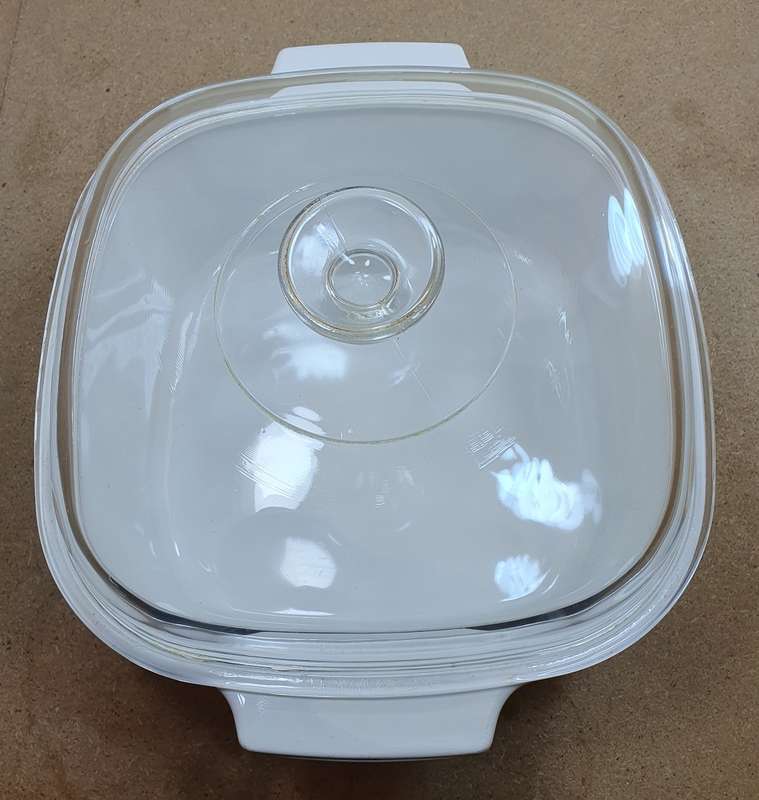 DEMO STOCK - RARE VINTAGE CORNING WARE A-5-B  5LITRE CASSEROLE WITH LID.