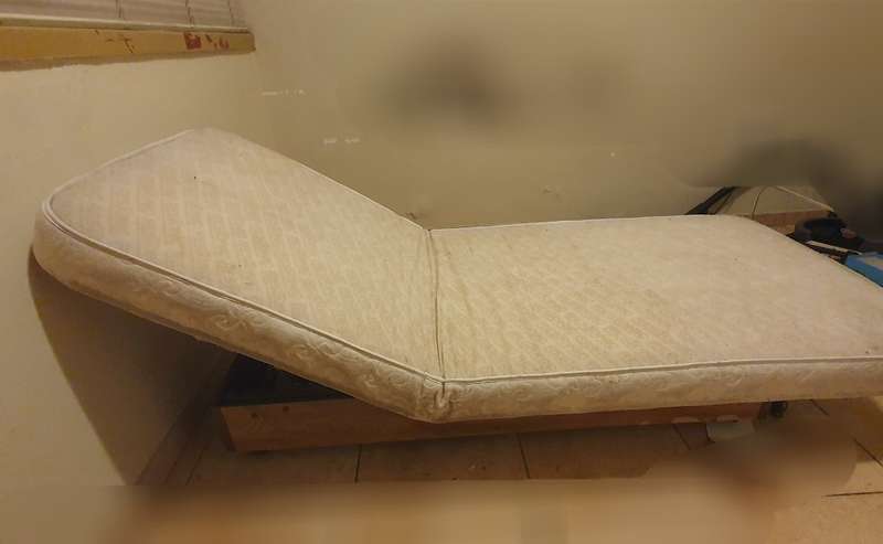 Clearance Sale : Vintage Restonic Electric Adjustable Bed with Massaging Feature.