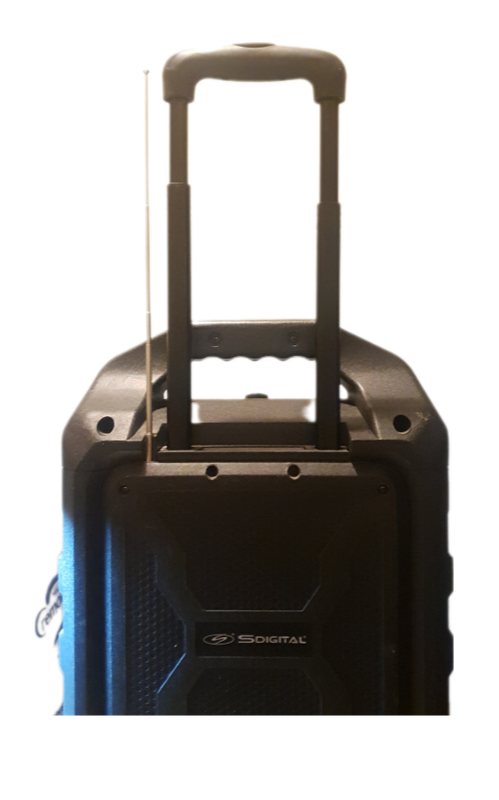 Demo Stock - Very powerful portable S. Digital Bass Cruzer Bluetooth Trolley speaker in Immaculate c