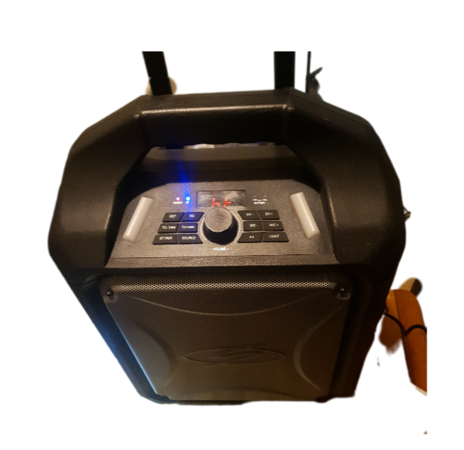 Demo Stock - Very powerful portable S. Digital Bass Cruzer Bluetooth Trolley speaker in Immaculate c
